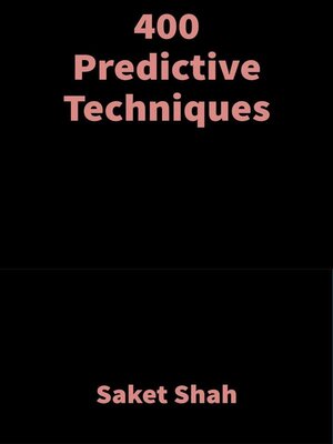 cover image of 400 Predictive Techniques